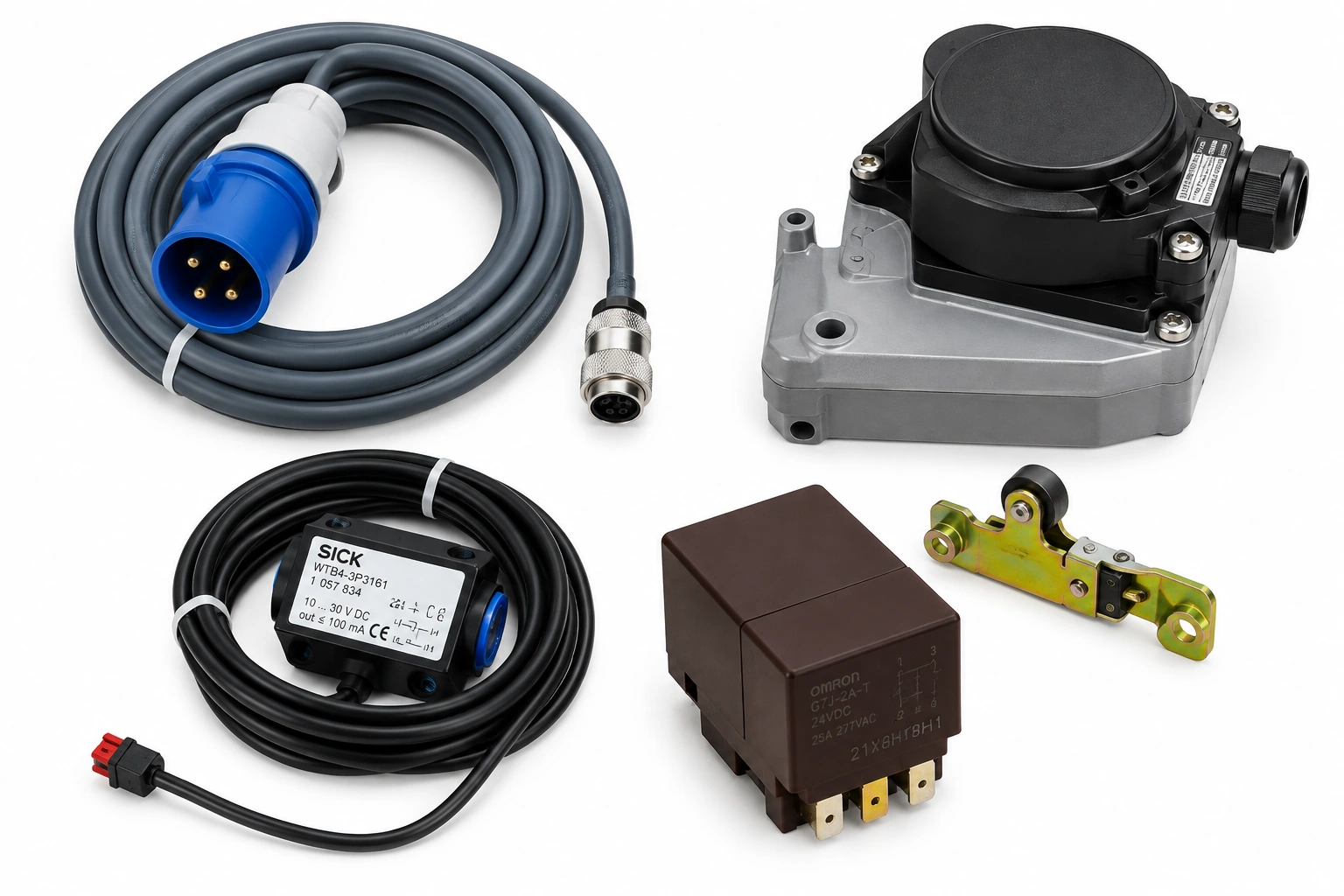 Electric spare parts for offset machines